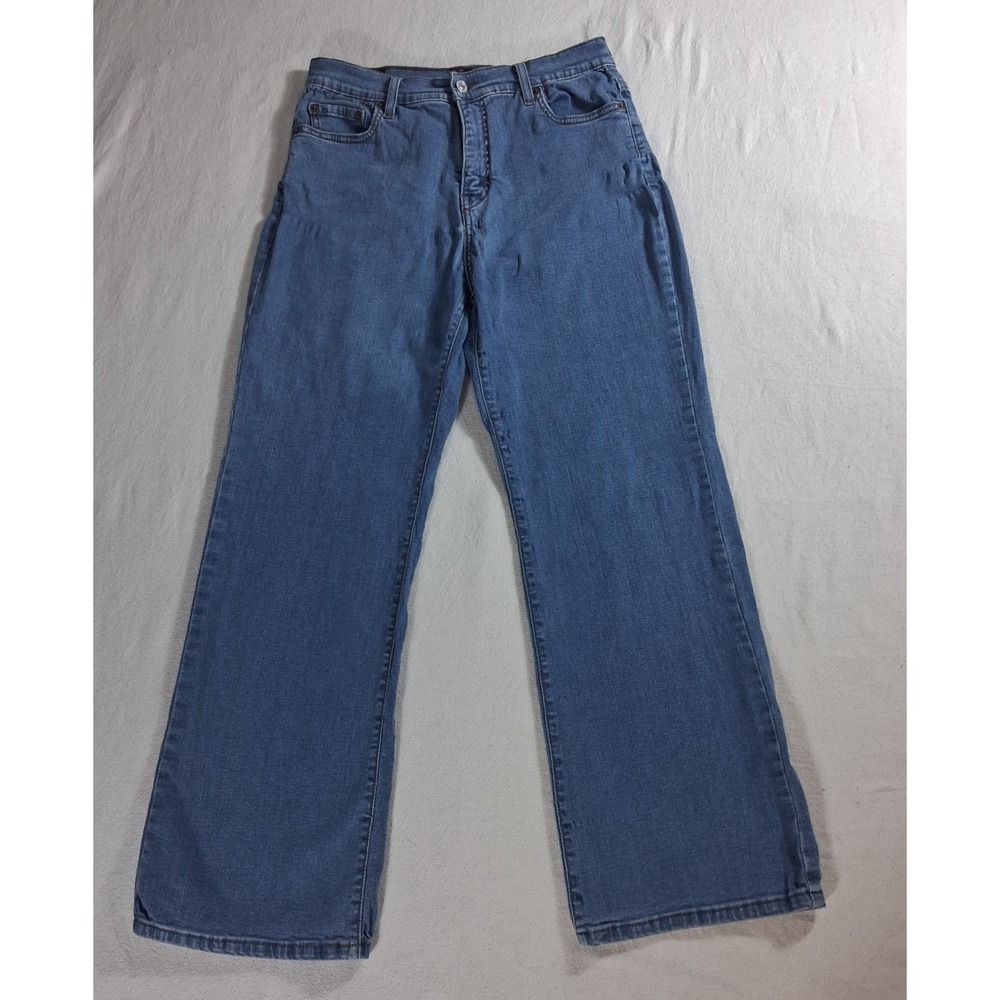 Levi's 512 Perfectly Slimming Bootcut Jeans Women's 12 Medium Blue Wash Stretch